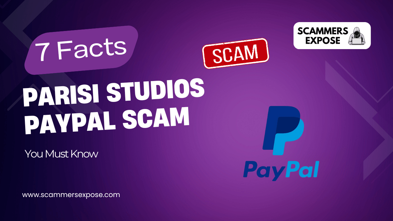 parisi studios paypal scam